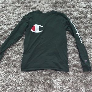Green champion long sleeve